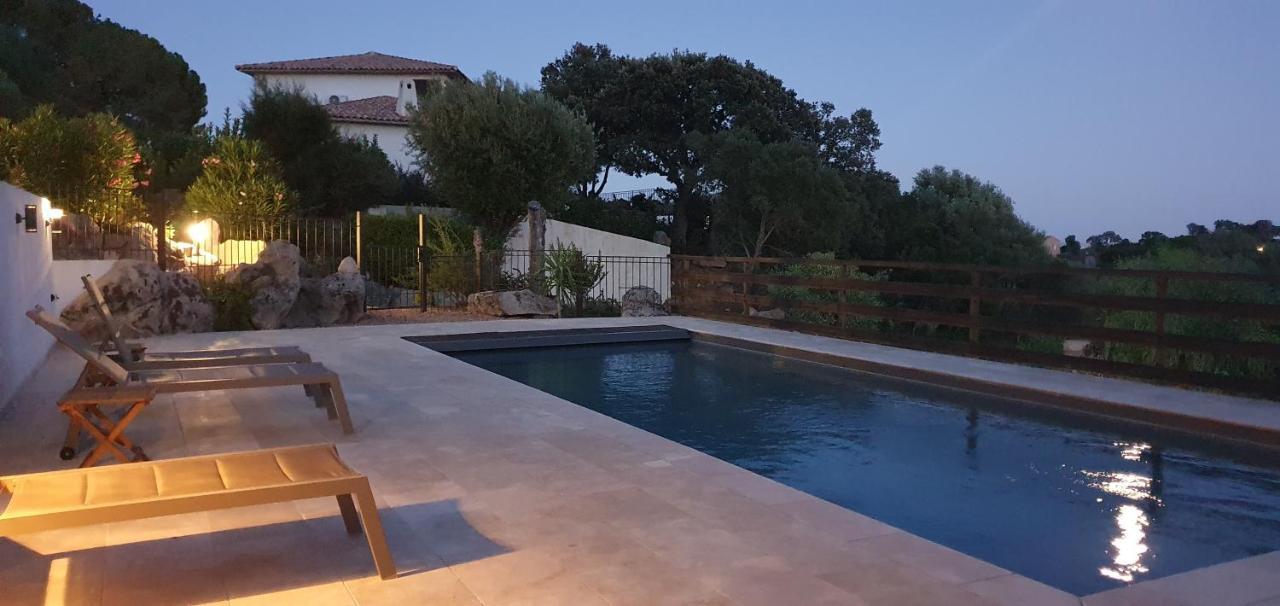 Tres Belle Residence Vue Mer Et Piscine Chauffee - Baccalocation Porto-Vecchio  Eksteriør billede