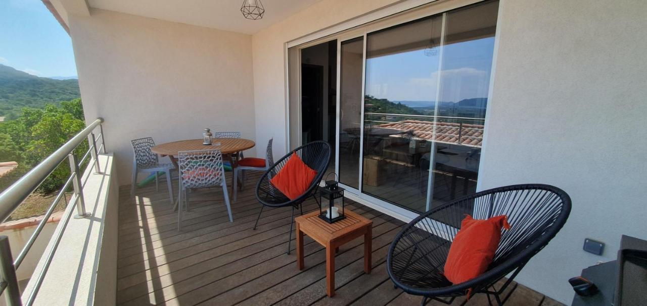 Tres Belle Residence Vue Mer Et Piscine Chauffee - Baccalocation Porto-Vecchio  Eksteriør billede